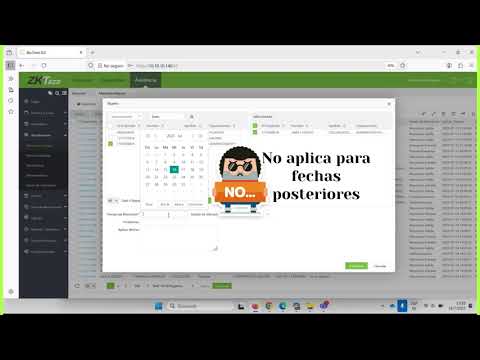 1 BIOTIME EXPLICACION SOLICITUD DE MARCACION MANUAL